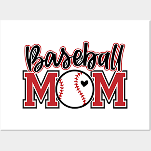 Baseball Mom Posters and Art